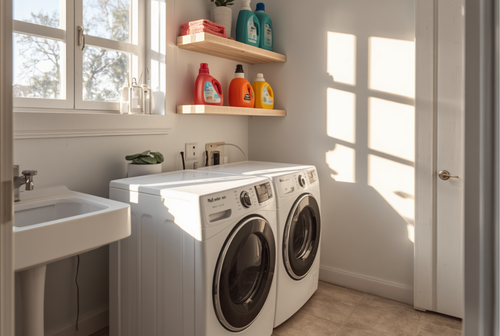 Laundry rooms produce VOCs, lint, moisture, and mold risk. Here's when an air purifier actually makes sense.