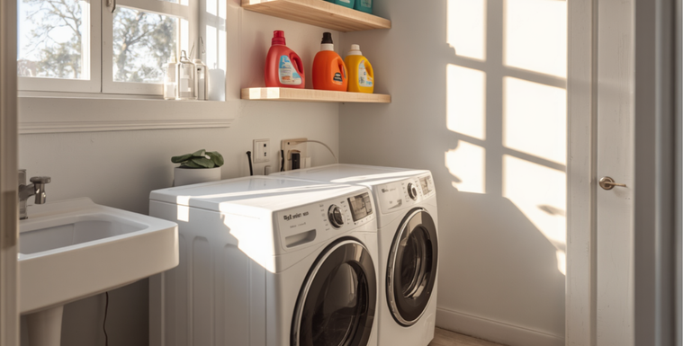 Laundry rooms produce VOCs, lint, moisture, and mold risk. Here's when an air purifier actually makes sense.
