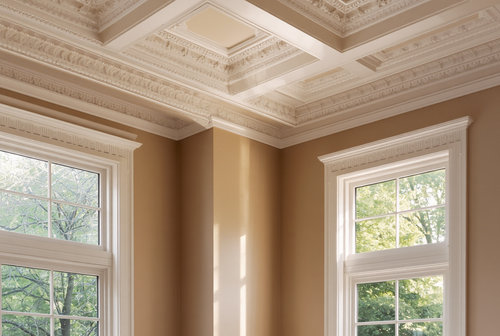 Crown molding can trap dust that affects indoor air quality. Here's what accumulates, why it matters, and what to do.