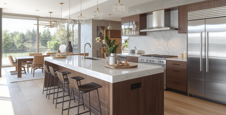 How cooking in an open-concept home affects your whole house air quality — and what you can do about it.
