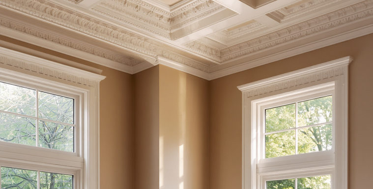 Crown molding can trap dust that affects indoor air quality. Here's what accumulates, why it matters, and what to do.