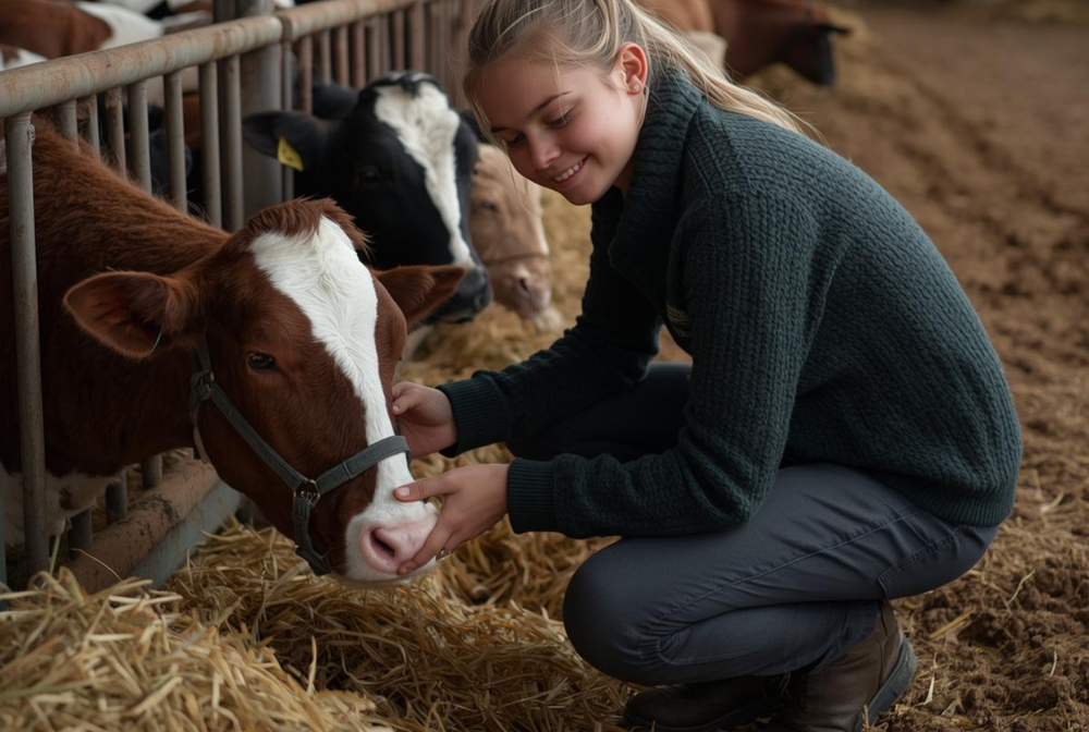 Living near farms may actually reduce livestock allergy risk through early microbial exposure and immune system development.