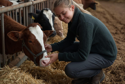 Living near farms may actually reduce livestock allergy risk through early microbial exposure and immune system development.