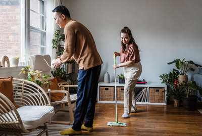 Spring Cleaning and Mold Spores (Be Careful!)