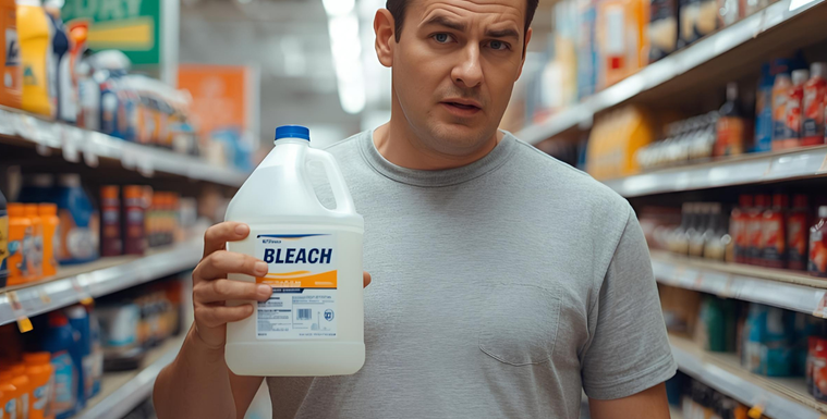 Bleach cleaning products release harmful compounds that react with household chemicals to create toxic particulate matter affecting respiratory health and indoor air quality.