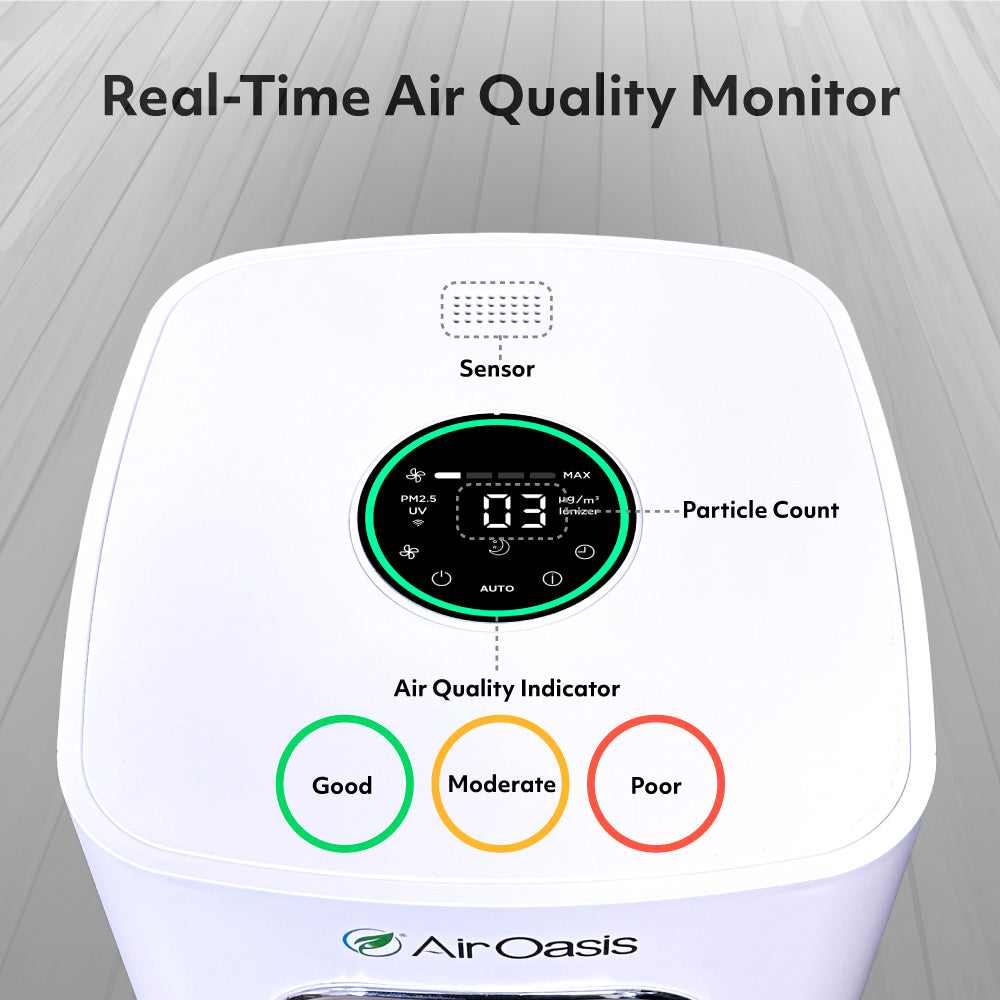 built in air quality monitor and auto mode