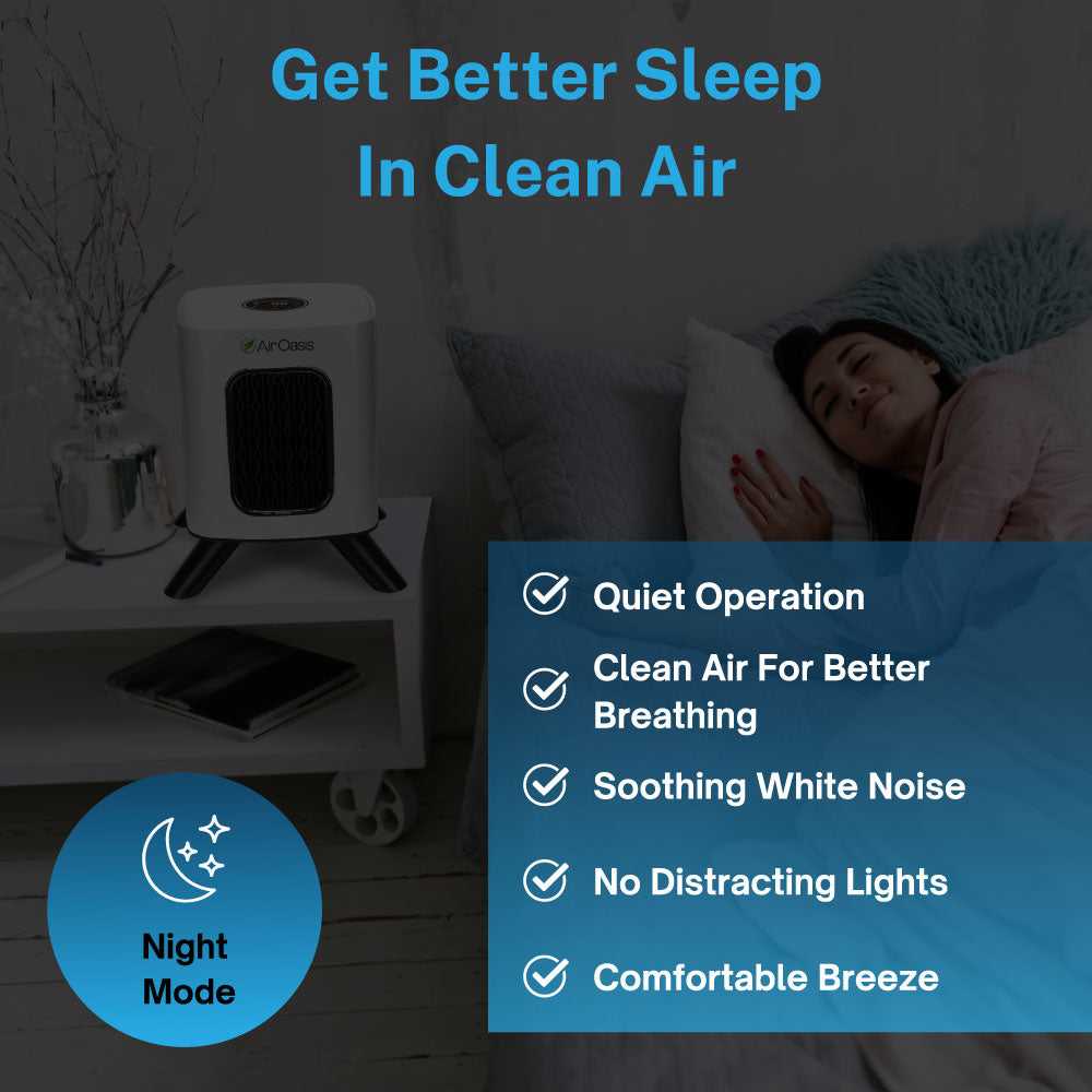 air purifier night mode turns off lights