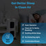 air purifier sleep mode with lights off