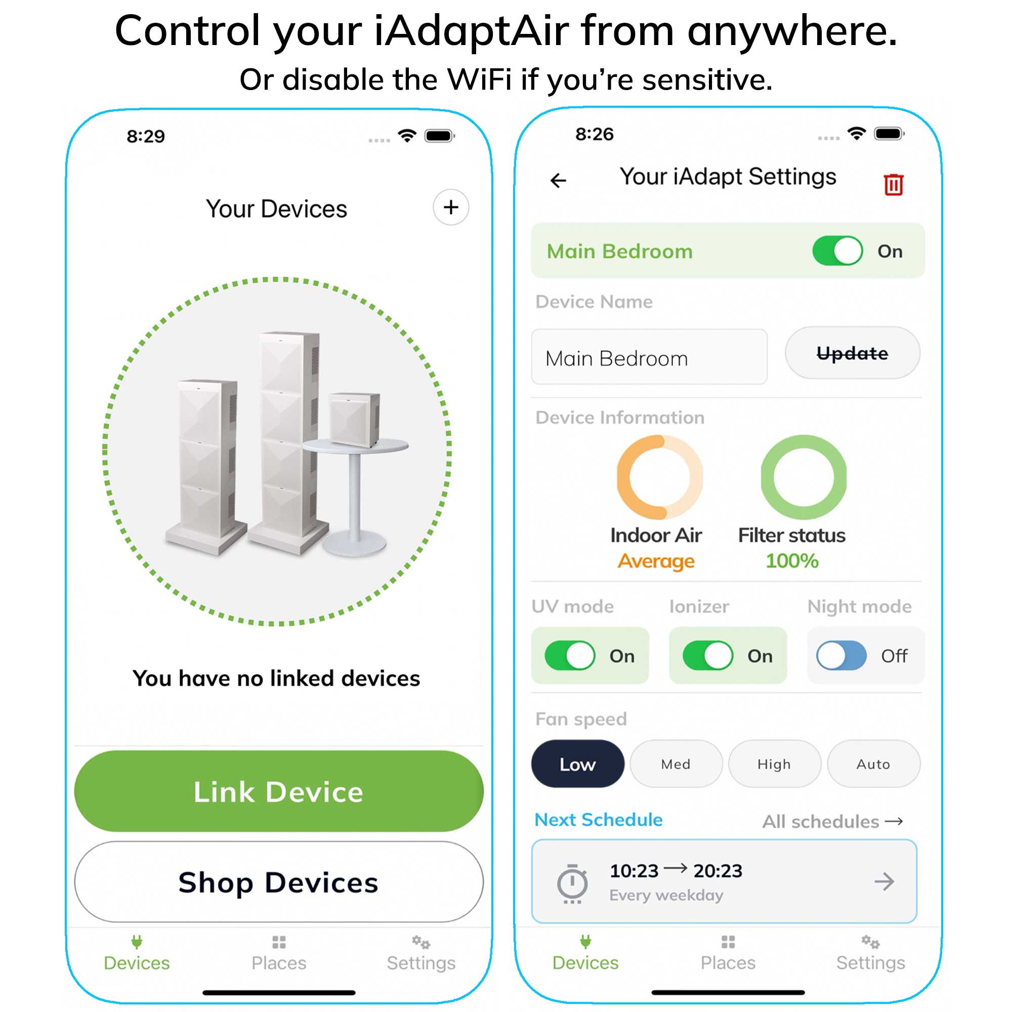 iAdaptAir Medium Air Oasis